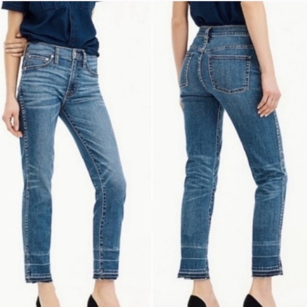 J. Crew Vintage Straight Release Hem Jeans